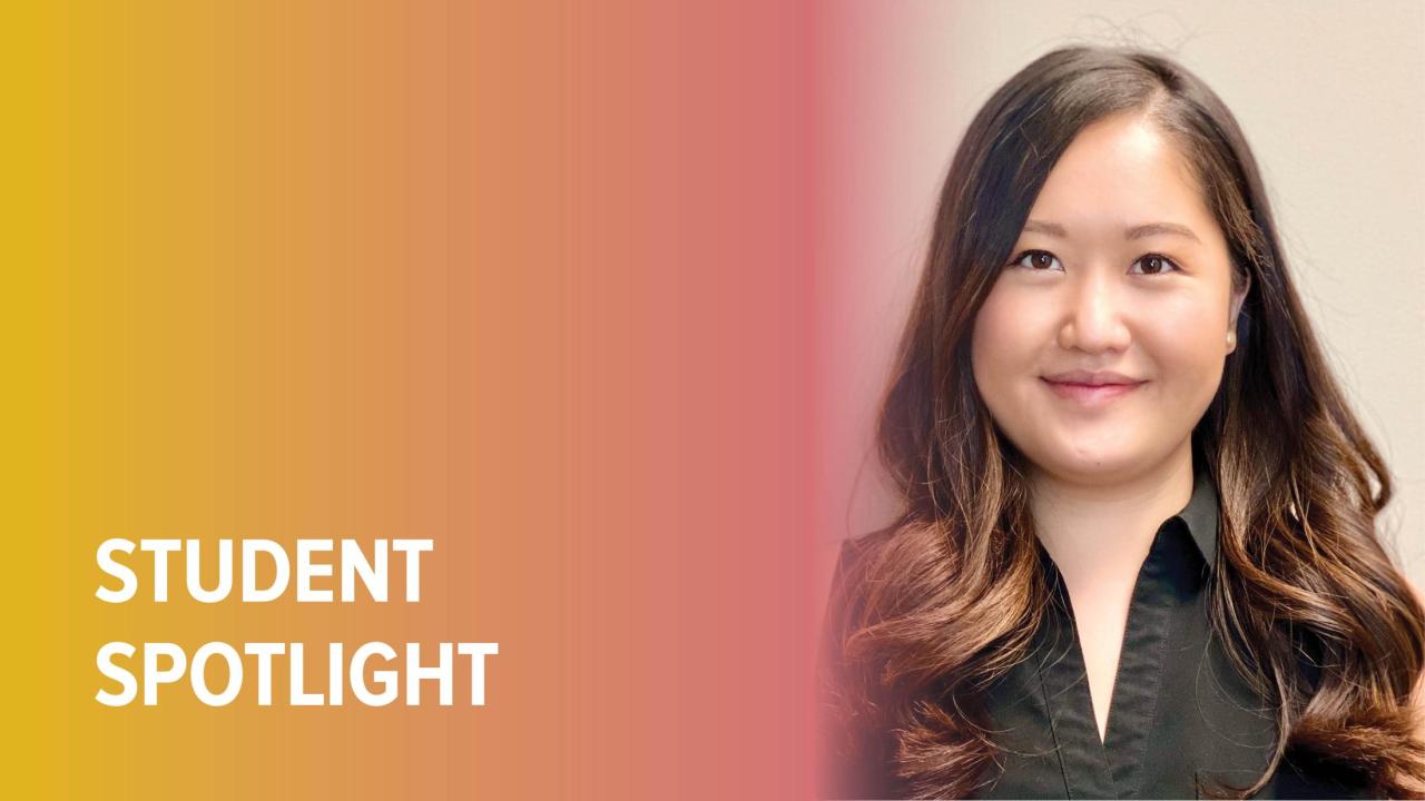 headshot of health professions post-bac graduate Gabby Lee