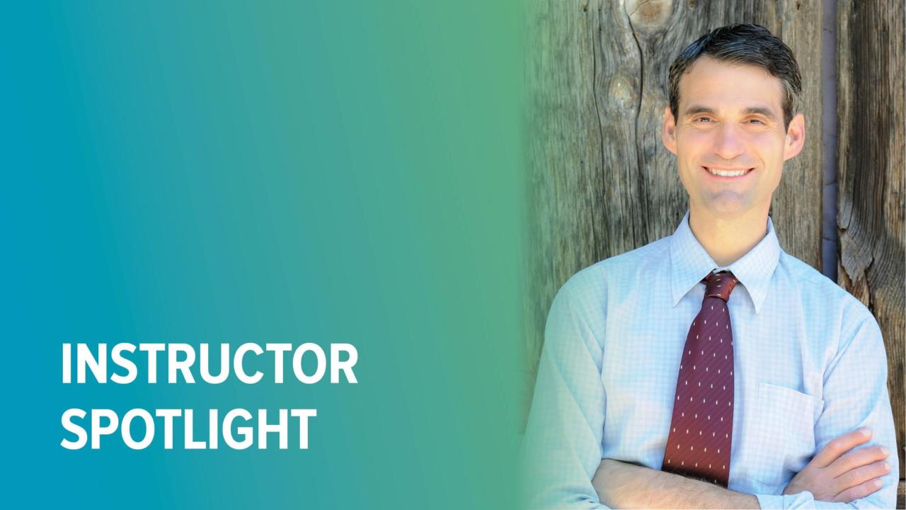 leadership instructor Tony Oliver